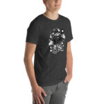 Astronaut Slamdunk Cartoon Unisex T-shirt - Pilt 36