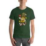 Apple Skater Unisex T-shirt - Pilt 37