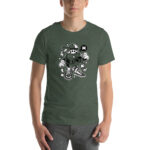 Astronaut Ice Cream Unisex T-shirt - Pilt 37