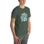 Aeroplane Cartoon Unisex T-shirt - Pilt 60