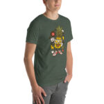 Apple Skater Unisex T-shirt - Pilt 60