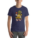 Apple Skater Unisex T-shirt - Pilt 25