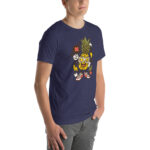 Apple Skater Unisex T-shirt - Pilt 30