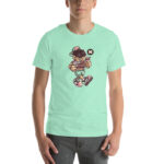 Bad Gamer Cartoon Unisex T-Shirt - Pilt 43