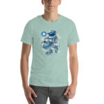 Basketball Player Cartoon Unisex t-shirt - Pilt 43