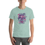 Bomb Cartoon Unisex t-shirt - Pilt 7