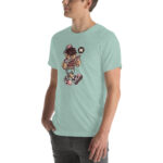 Bad Kid Cartoon Unisex T-shirt - Pilt 34