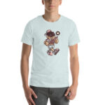 Bad Gamer Cartoon Unisex T-Shirt - Pilt 37
