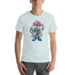 Broken Guitar Cartoon Unisex t-shirt - Pilt 55