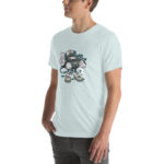 Bearded Skater Cartoon Unisex t-shirt - Pilt 58