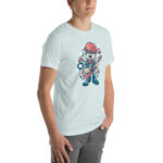 Broken Guitar Cartoon Unisex t-shirt - Pilt 60