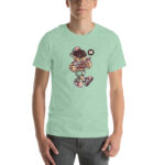 Bad Kid Cartoon Unisex T-shirt - Pilt 37