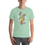 Banana Cartoon Unisex t-shirt - Pilt 7