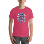 Basketball Player Cartoon Unisex t-shirt - Pilt 31