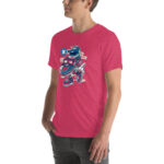Basketball Player Cartoon Unisex t-shirt - Pilt 34