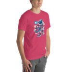 Basketball Player Cartoon Unisex t-shirt - Pilt 36