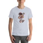 Bad Kid Cartoon Unisex T-shirt - Pilt 55