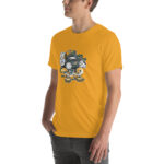 Bearded Skater Cartoon Unisex t-shirt - Pilt 40