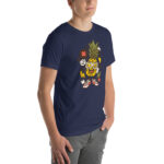 Apple Skater Unisex T-shirt - Pilt 18