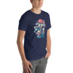 Broken Guitar Cartoon Unisex t-shirt - Pilt 18