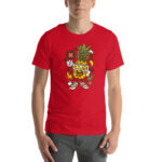 Apple Skater Unisex T-shirt - Pilt 31