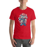 Broken Guitar Cartoon Unisex t-shirt - Pilt 19