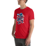 Basketball Player Cartoon Unisex t-shirt - Pilt 22