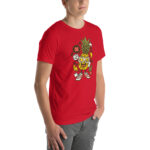 Apple Skater Unisex T-shirt - Pilt 36
