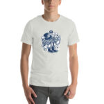 Binocular Cartoon Unisex t-shirt - Pilt 55