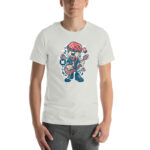 Broken Guitar Cartoon Unisex t-shirt - Pilt 61