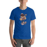 Bad Kid Cartoon Unisex T-shirt - Pilt 7