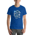 Basketball Player Cartoon Unisex t-shirt - Pilt 25