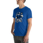 Astronaut Ice Cream Unisex T-shirt - Pilt 28