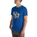 Bearded Skater Cartoon Unisex t-shirt - Pilt 28