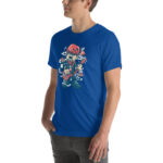 Broken Guitar Cartoon Unisex t-shirt - Pilt 28