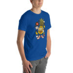 Apple Skater Unisex T-shirt - Pilt 48