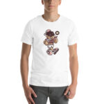 Bad Gamer Cartoon Unisex T-Shirt - Pilt 61