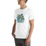 Aeroplane Cartoon Unisex T-shirt - Pilt 76