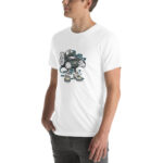 Bearded Skater Cartoon Unisex t-shirt - Pilt 70