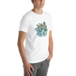 Aeroplane Cartoon Unisex T-shirt - Pilt 78