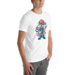 Broken Guitar Cartoon Unisex t-shirt - Pilt 72