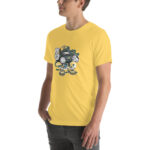 Bearded Skater Cartoon Unisex t-shirt - Pilt 52