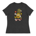 Apple Skater Cartoon Womens T-Shirt - Pilt 5