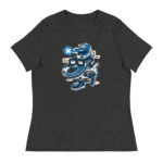 Basketball Player Cartoon Women's Relaxed T-Shirt - Pilt 6