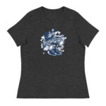 Binocular Cartoon Women's Relaxed T-Shirt - Pilt 5
