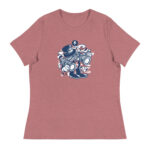 Binocular Cartoon Women's Relaxed T-Shirt - Pilt 7
