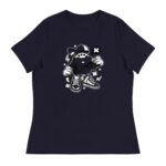 Astronaut Slamdunk Cartoon Women's T-Shirt