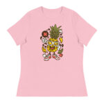 Apple Skater Cartoon Womens T-Shirt - Pilt 9
