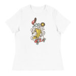 Banana Cartoon Women's Relaxed T-Shirt - Pilt 3
