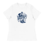 Binocular Cartoon Women's Relaxed T-Shirt - Pilt 11